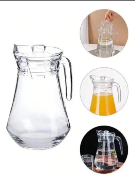 Jarra de Vidro com Tampa – 1,5L